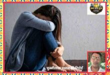 कौशांबी मानव तस्करी मामले पर आधारित फीचर इमेज, जिसमें पीड़िता की सांकेतिक तस्वीर और रिपोर्टर चुन्नीलाल प्रधान की फोटो दिखाई गई है।