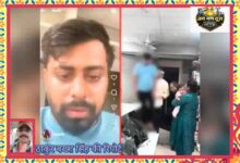 फरीदाबाद के वल्लभगढ़ में आत्महत्या मामले से जुड़ी फीचर इमेज, जिसमें इंस्टाग्राम वीडियो का स्क्रीनशॉट, घटनास्थल का दृश्य और रिपोर्टर ठाकुर बख्श सिंह की तस्वीर दिखाई गई है।